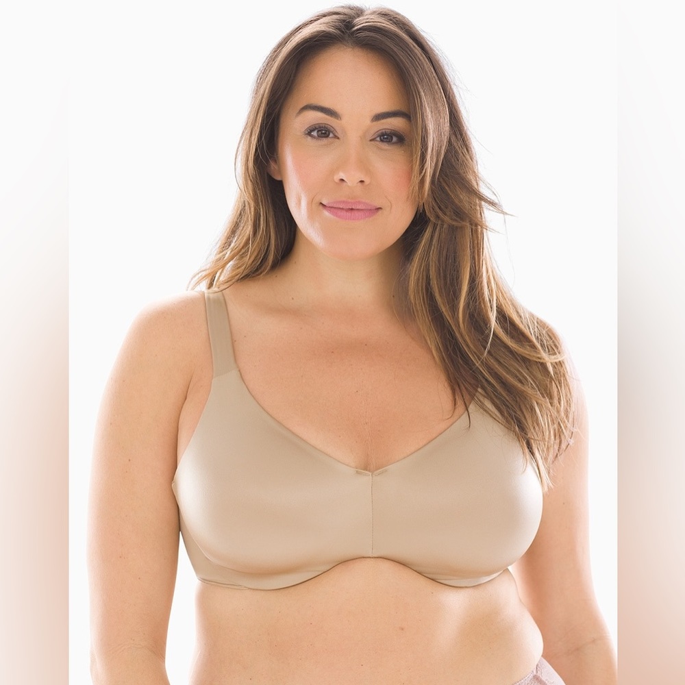 Soma Sensuous Sides 1 Inch Minimizer Bra - Soft Tan